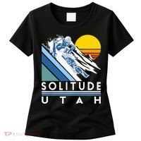 Solitude Utah Retro Ski Women's T-Shirt thumb 0