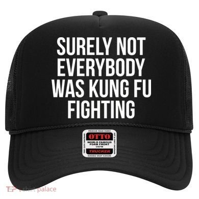 Surely Not Everybody was Kung FU Fighting Hat
