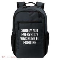 Surely Not Everybody was Kung FU Fighting Backpack thumb 0