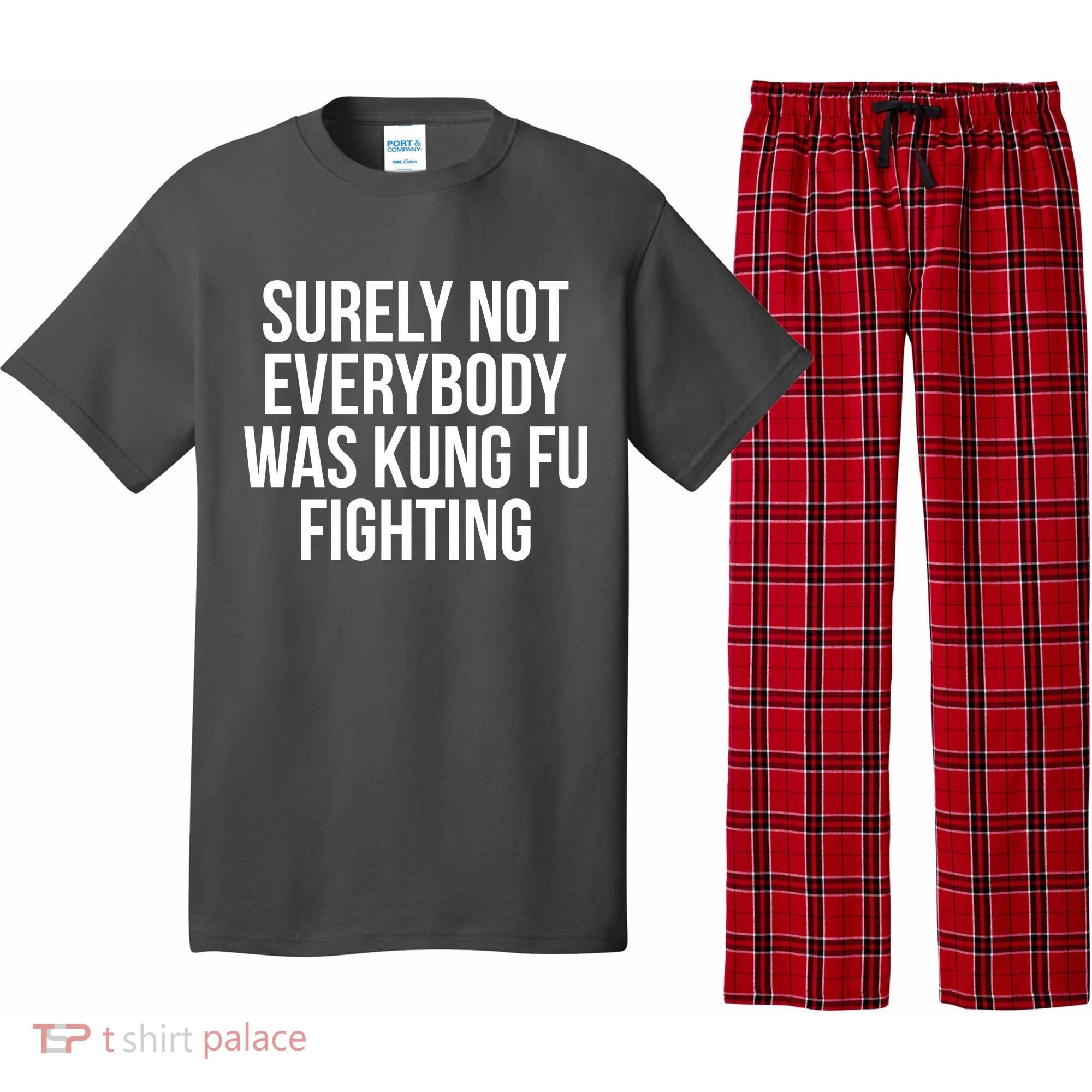 Surely Not Everybody was Kung FU Fighting Pajama Set