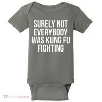Surely Not Everybody was Kung FU Fighting Baby Bodysuit thumb 0