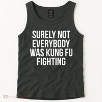Surely Not Everybody was Kung FU Fighting Tank Top thumb 2