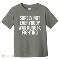Surely Not Everybody was Kung FU Fighting Toddler T-Shirt thumb 0