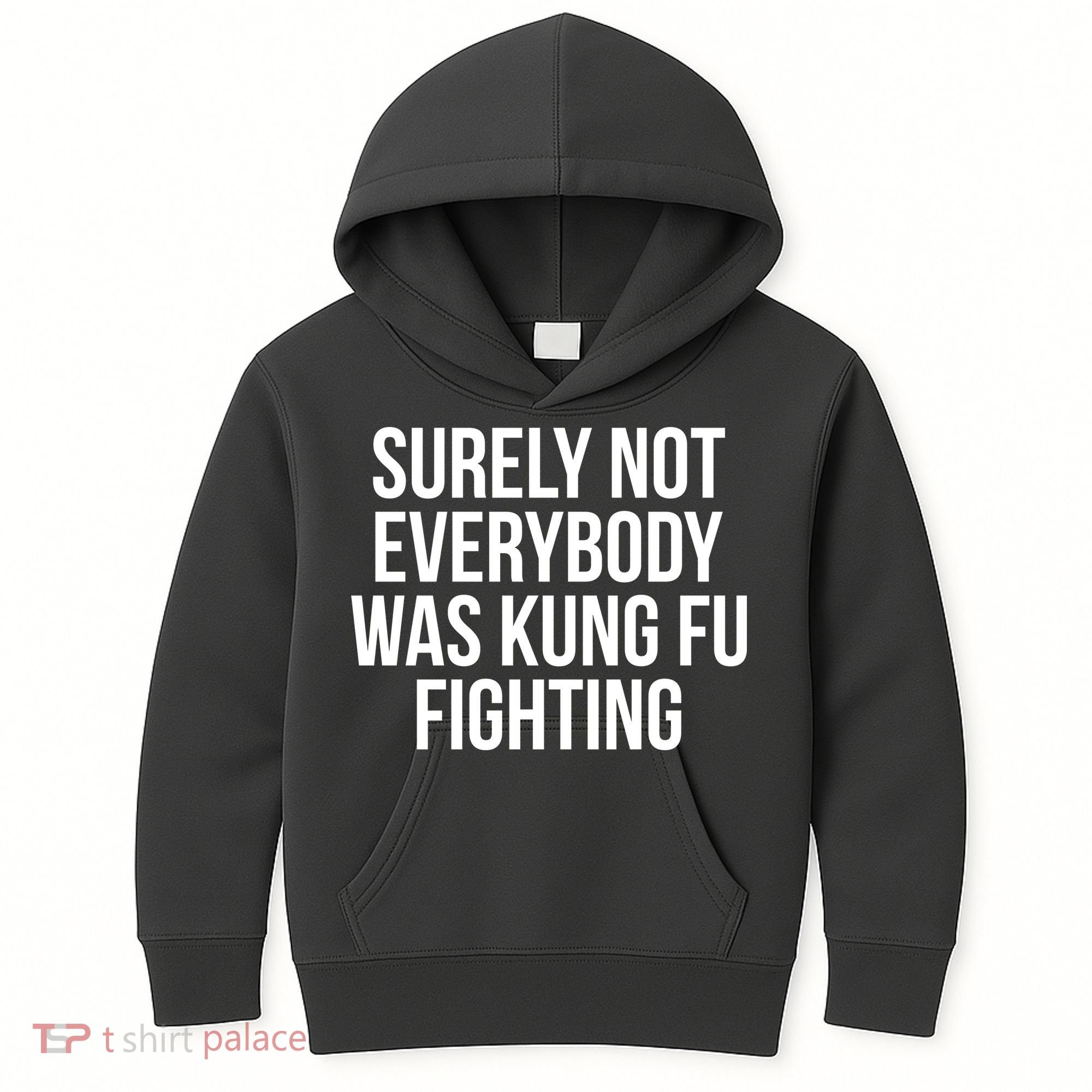 Surely Not Everybody was Kung FU Fighting Kids Hoodie