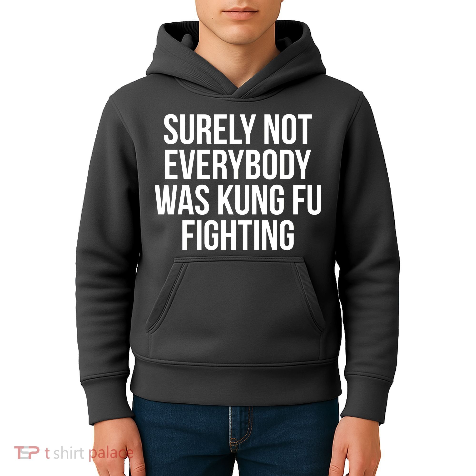 Surely Not Everybody was Kung FU Fighting Kids Hoodie