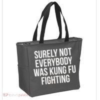 Surely Not Everybody was Kung FU Fighting Tote Bag thumb 2