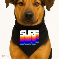 Surf USA-Made Doggie Bandana thumb 1