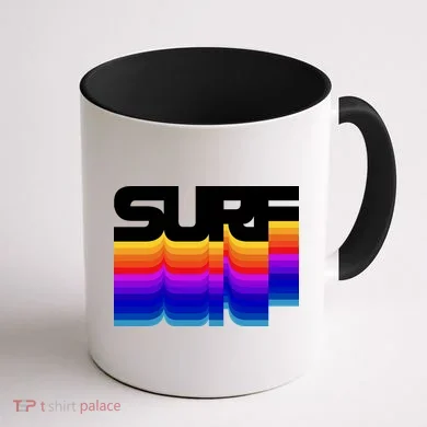 Surf Coffee Mug back
