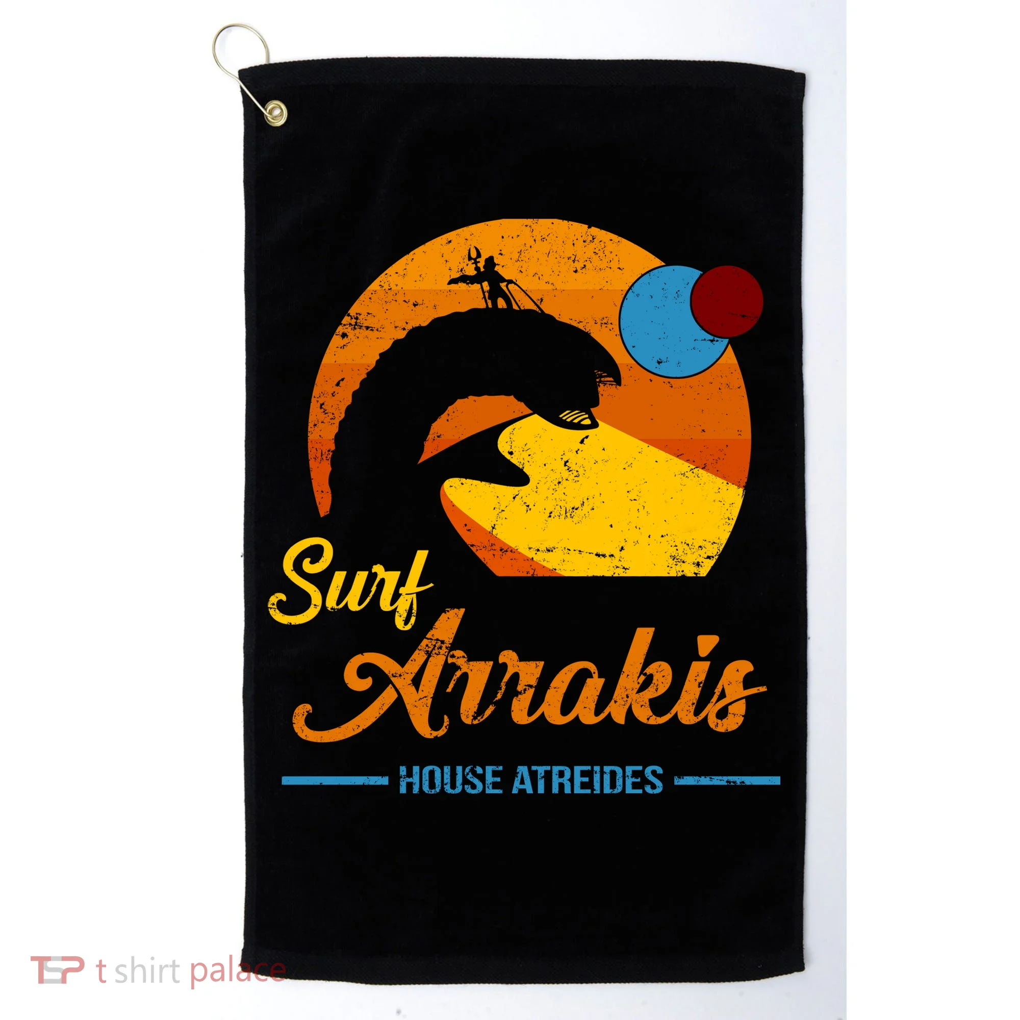 Surf Arrakis House Atreides Golf Towel