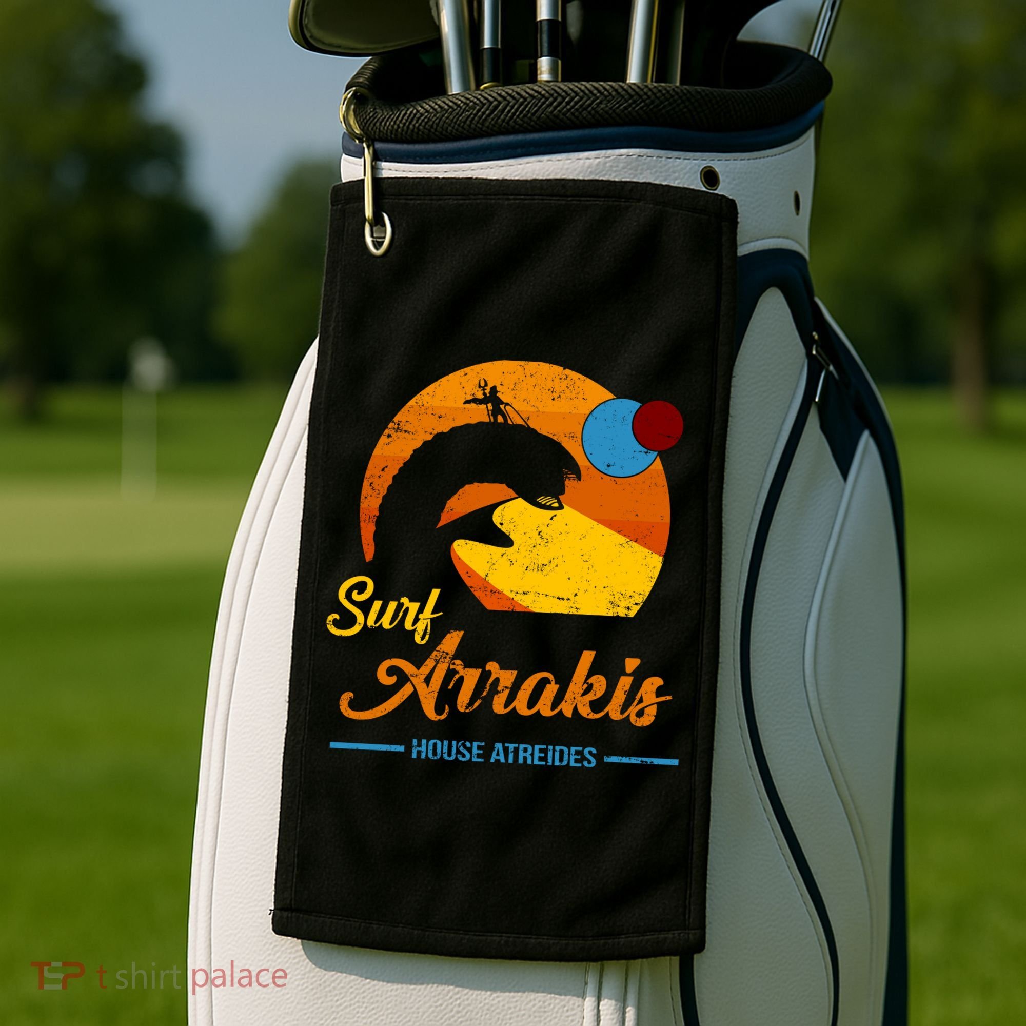 Surf Arrakis House Atreides Golf Towel