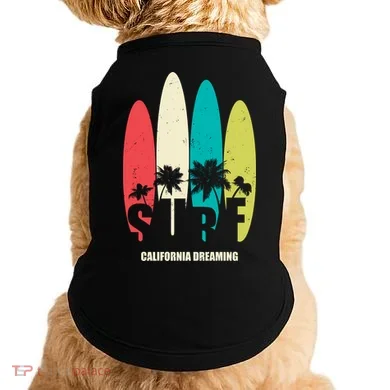 Surf California Dreaming  Doggie Tank