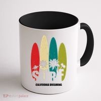 Surf California Dreaming  Coffee Mug thumb 1