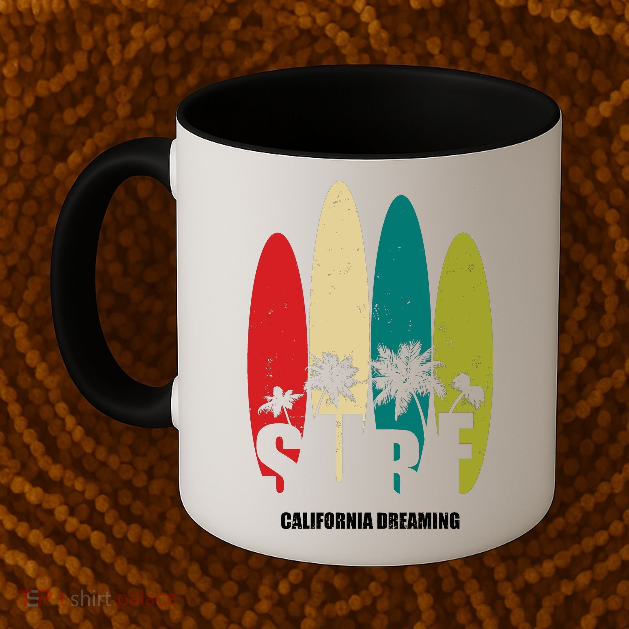 Surf California Dreaming  Coffee Mug
