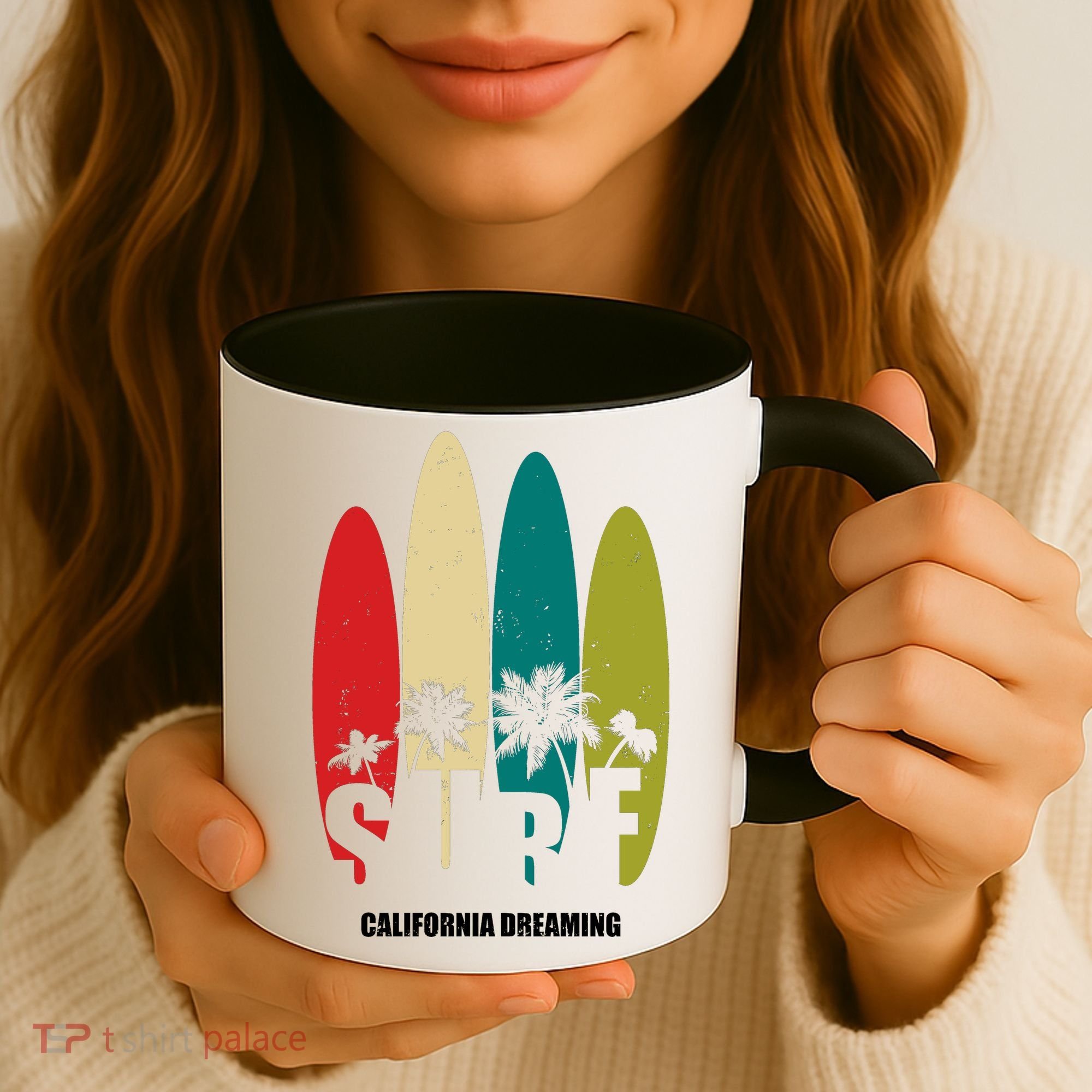 Surf California Dreaming  Coffee Mug
