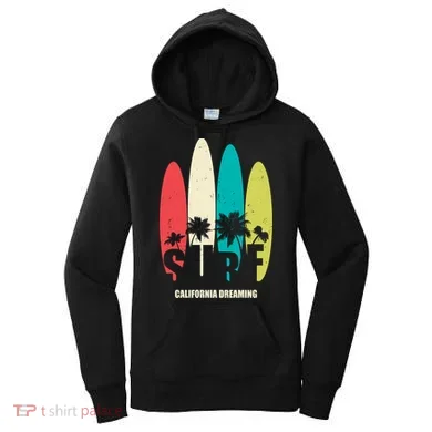 Surf California Dreaming  Women's Hoodie