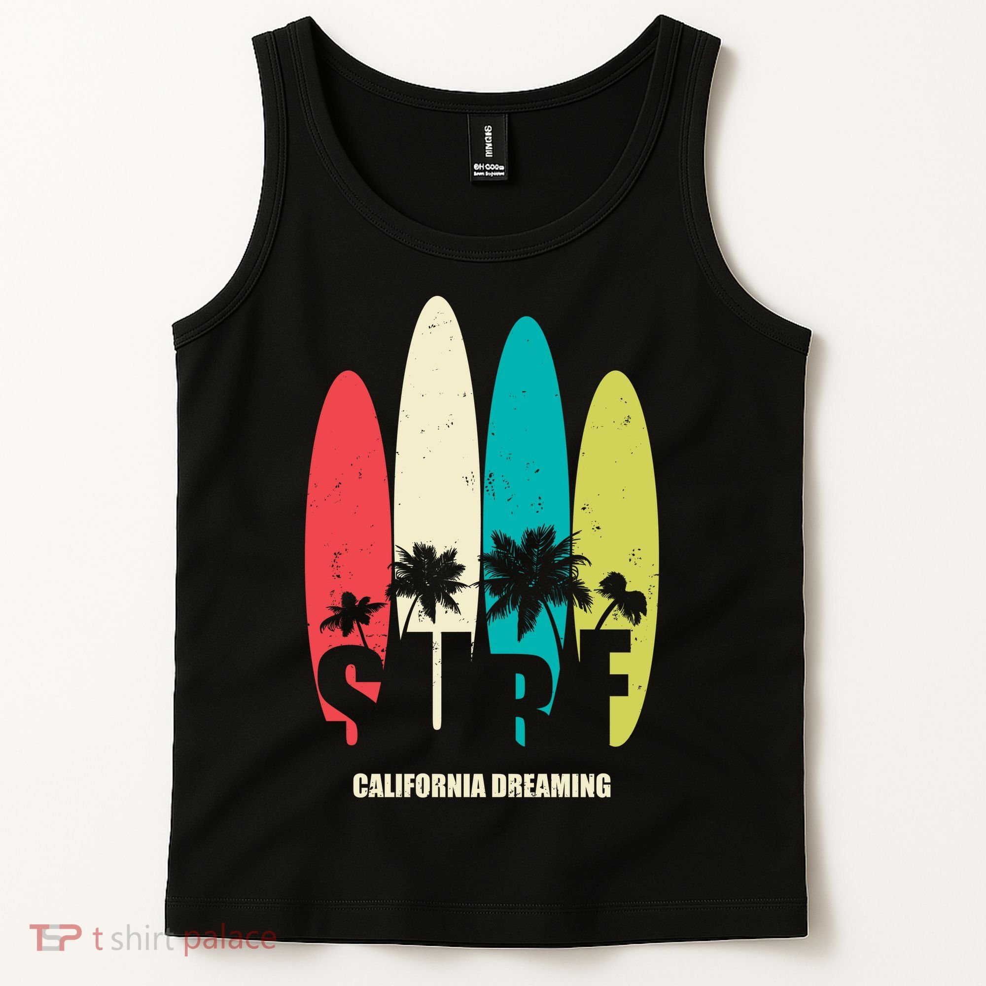 Surf California Dreaming  Tank Top