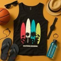 Surf California Dreaming  Tank Top thumb 4