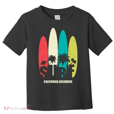 Surf California Dreaming Toddler T-Shirt