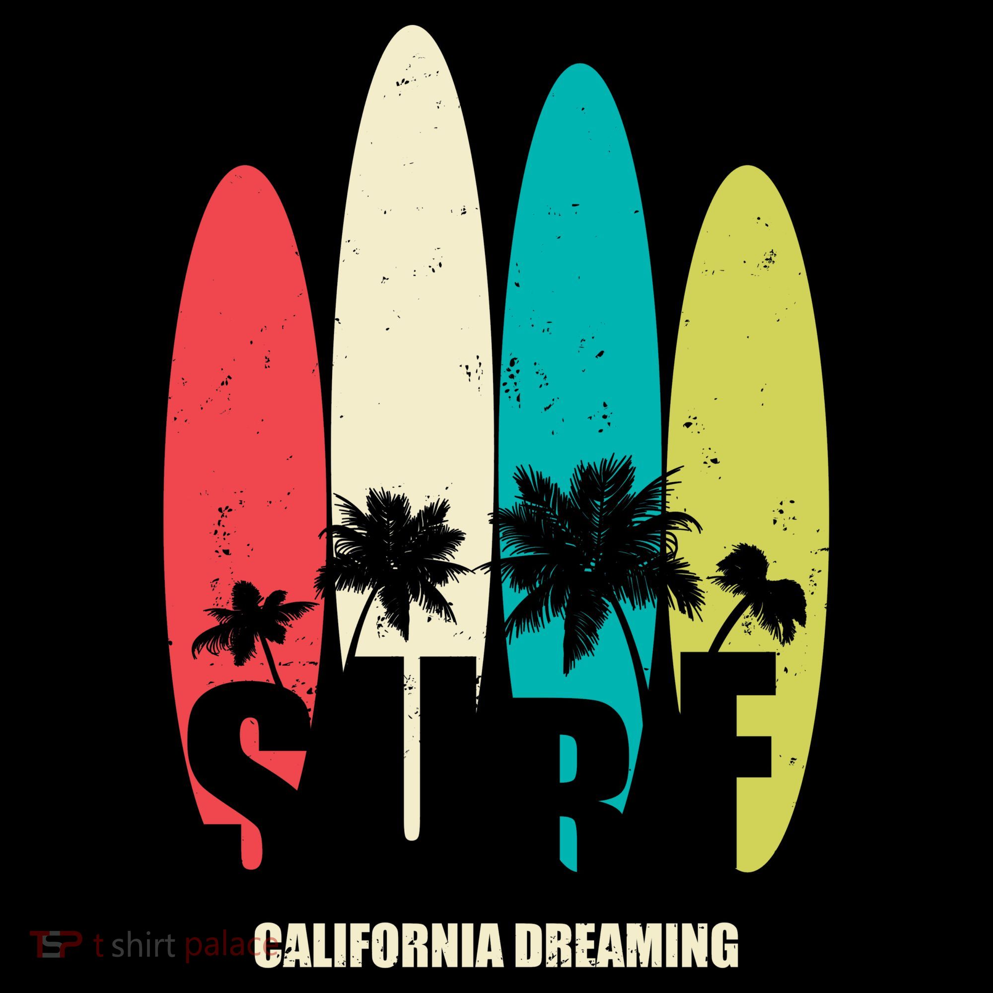 Surf California Dreaming  Women's Long Sleeve Shirt