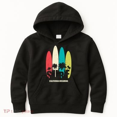 Surf California Dreaming  Kids Hoodie