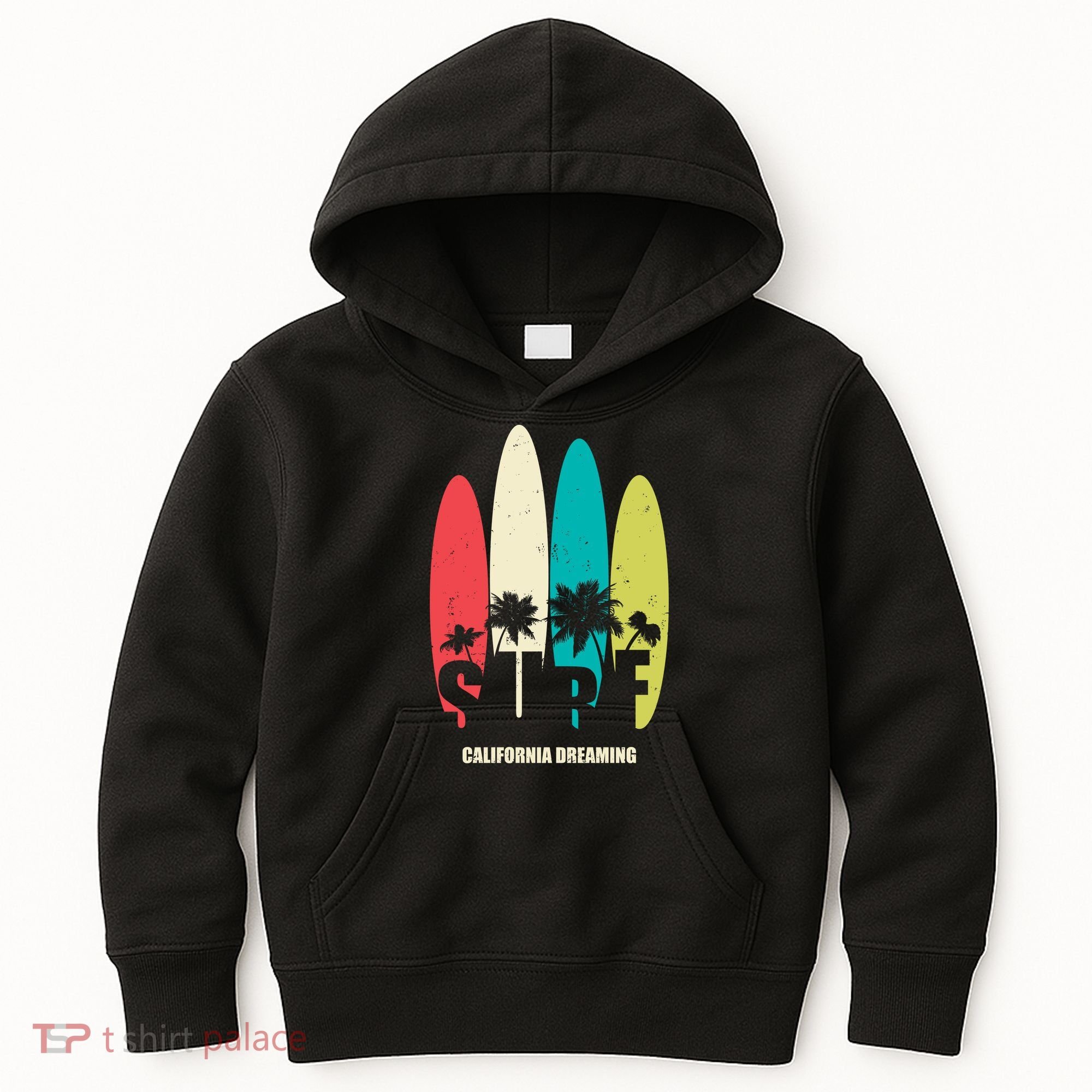 Surf California Dreaming  Kids Hoodie