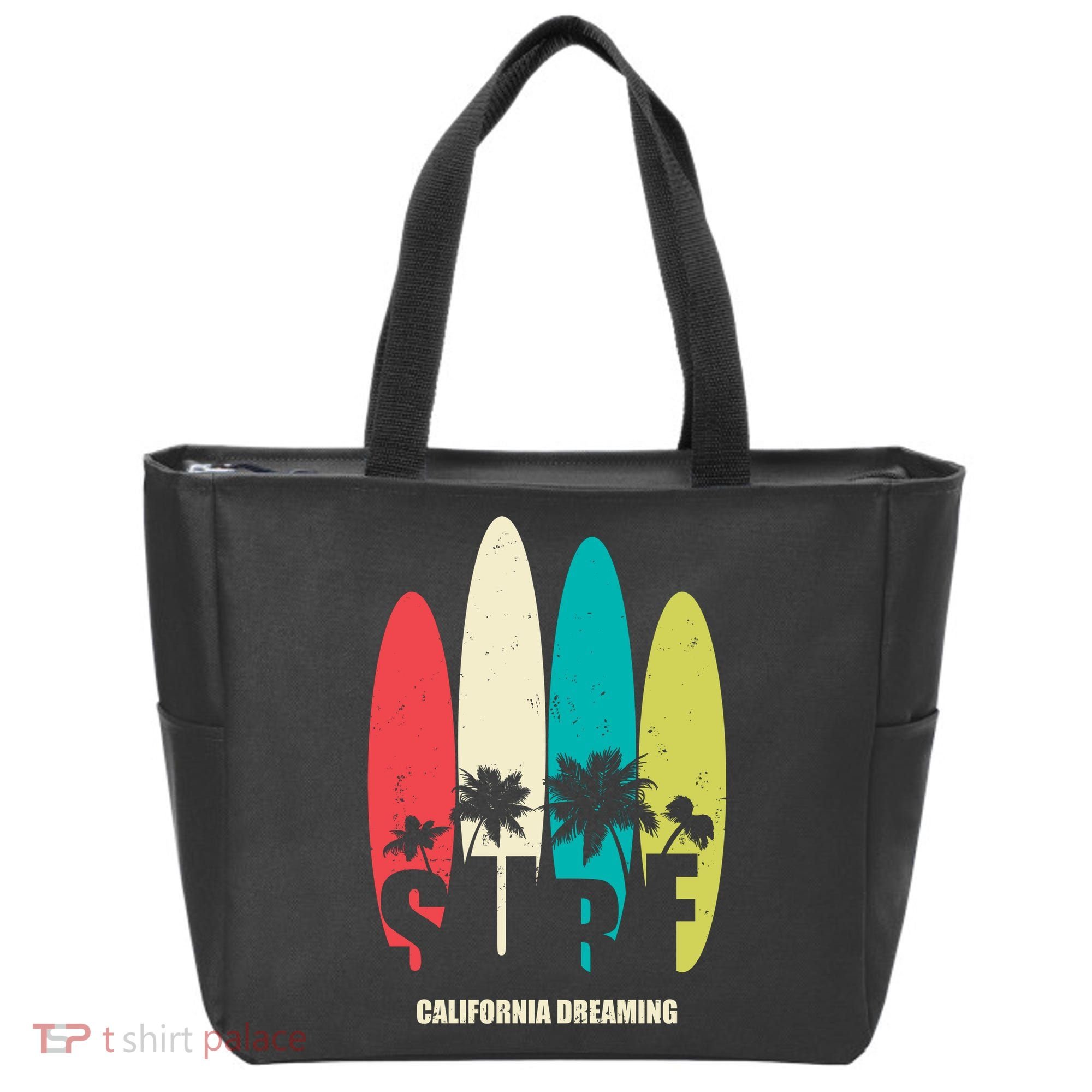 Surf California Dreaming  Tote Bag