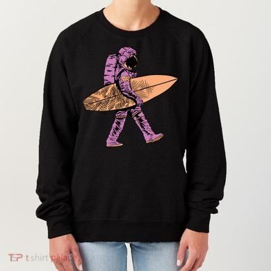 Surfer Astronaut Women's Sweatshirt
