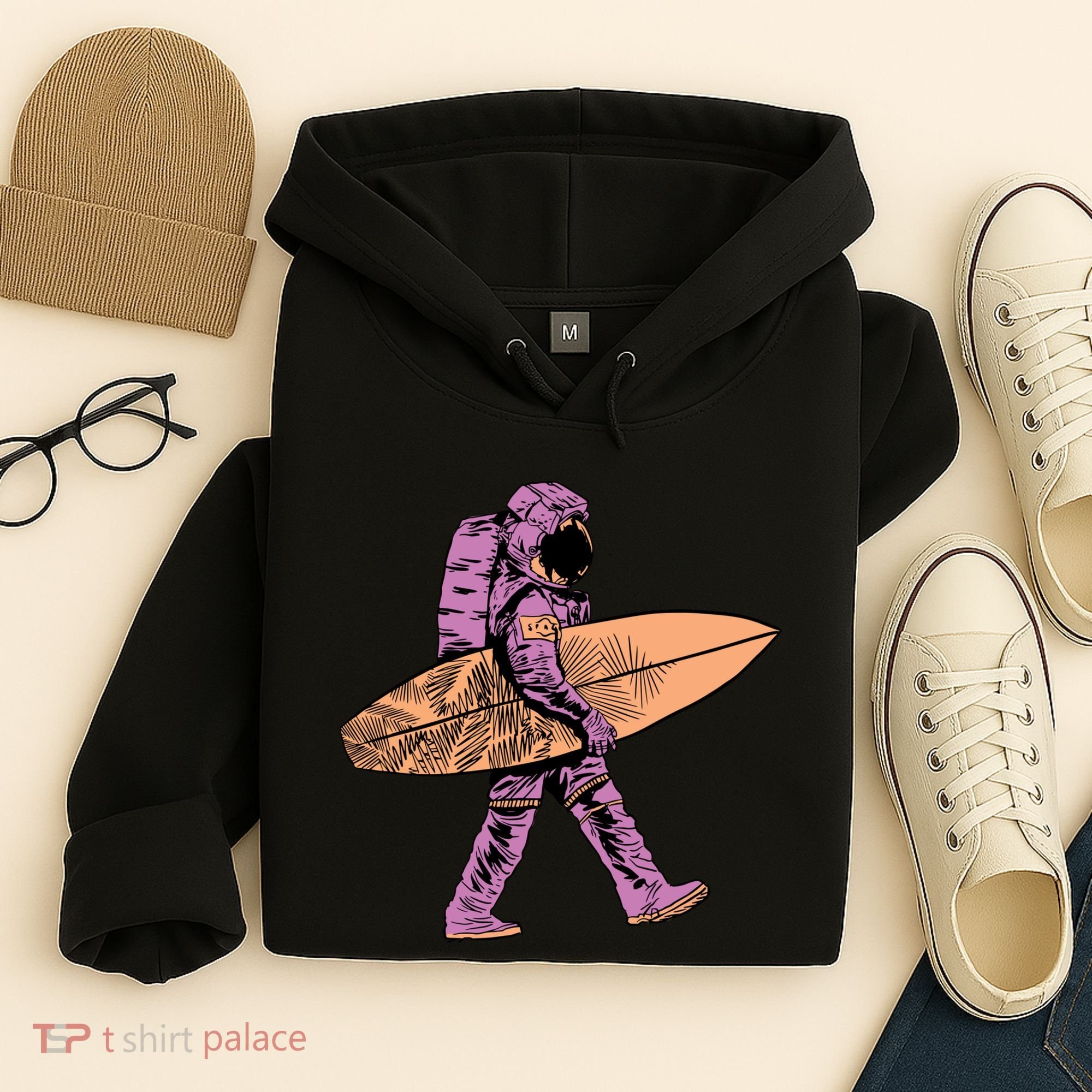 Surfer Astronaut Hoodie