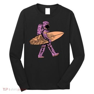 Surfer Astronaut Long Sleeve Shirt