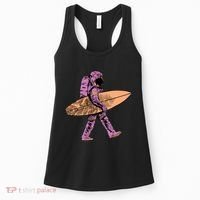 Surfer Astronaut Women's Tank Top thumb 0