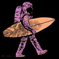 Surfer Astronaut Women's Tank Top thumb 5
