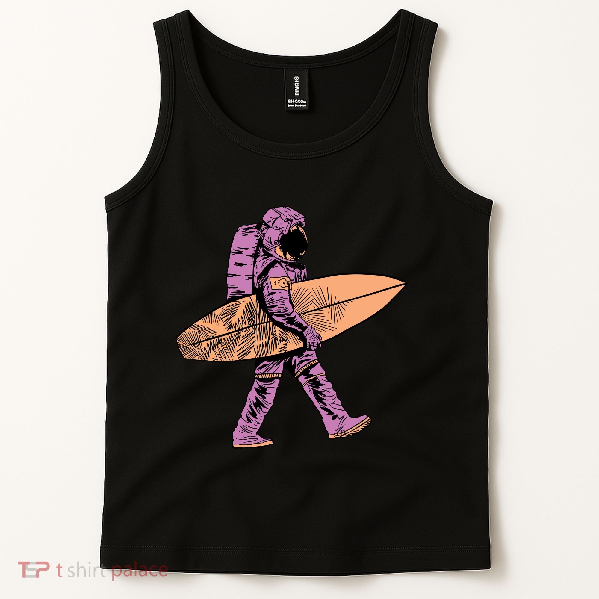 Surfer Astronaut Tank Top