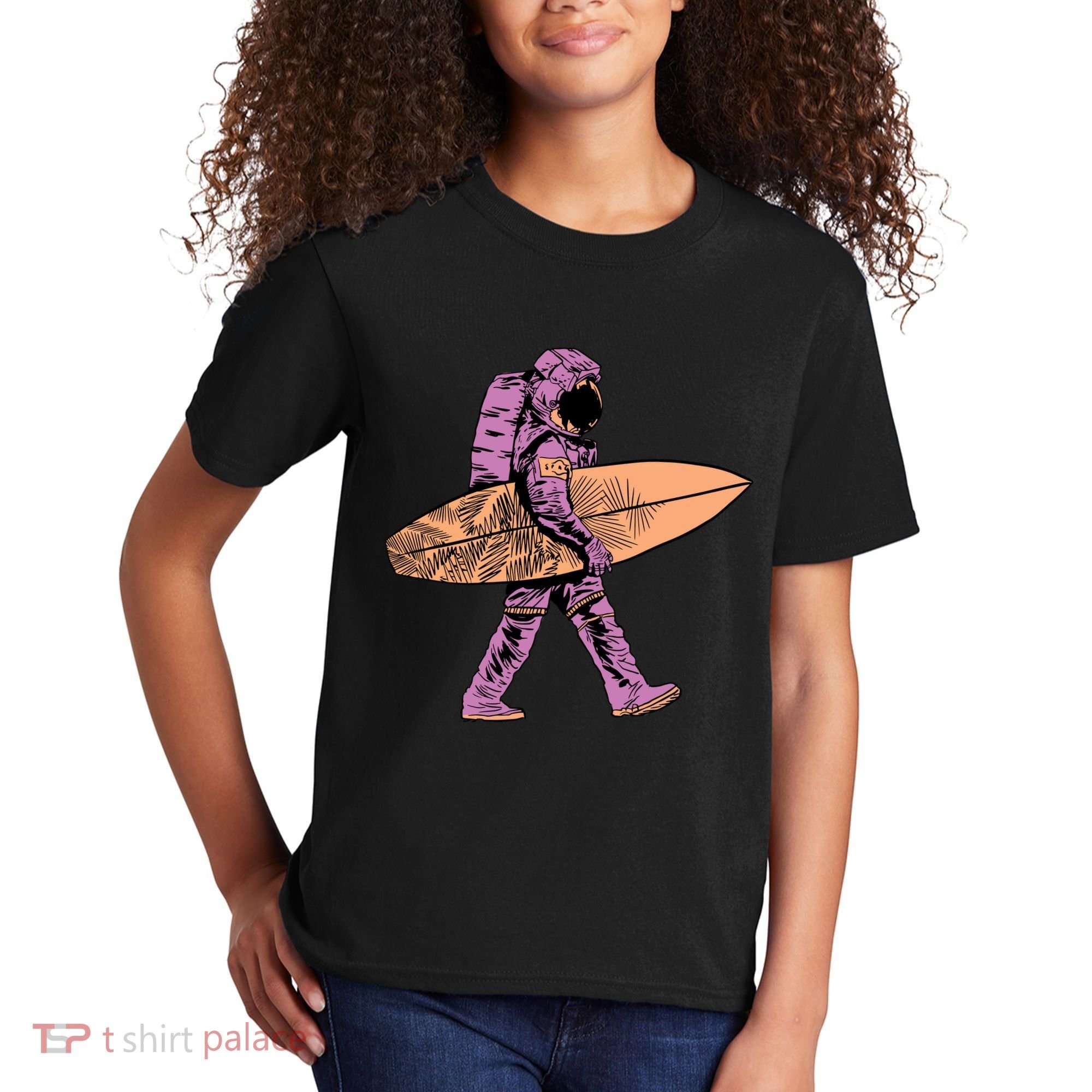 Surfer Astronaut Kids T-Shirt