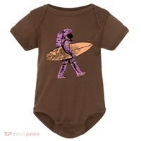 Surfer Astronaut Baby Bodysuit thumb 0