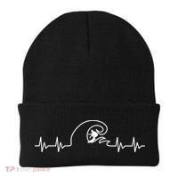 Surfer Heartbeat Pulse Beanie thumb 0