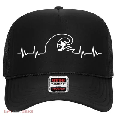Surfer Heartbeat Pulse Hat