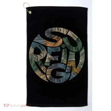 Surfing Golf Towel