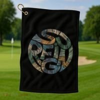 Surfing Golf Towel thumb 1
