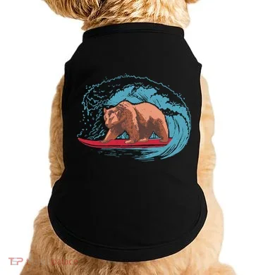 Surfing Bear Doggie Tank