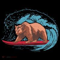 Surfing Bear Doggie Tank thumb 4