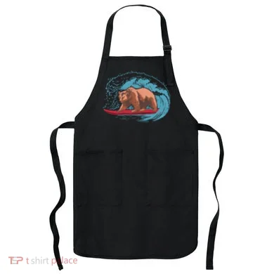 Surfing Bear Apron