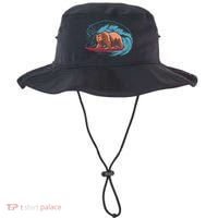 Surfing Bear Bucket Hat thumb 0