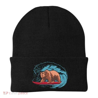 Surfing Bear Beanie