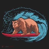 Surfing Bear Beanie thumb 2