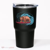Surfing Bear Tumbler thumb 0