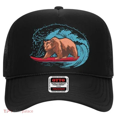 Surfing Bear Hat