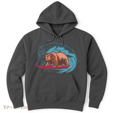 Surfing Bear Hoodie