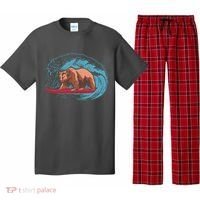 Surfing Bear Pajama Set thumb 0