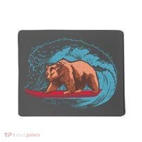 Surfing Bear Mousepad thumb 0