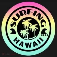 Surfing Hawaii Logo Doggie Tank thumb 4
